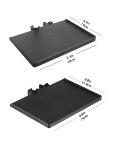 Bandeja Ajustable para Soporte de Micrófono 2 Pcs ABS 2