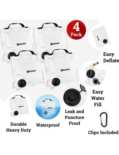 Bolsas de Peso de Agua Anavim 4 Pack 9.46L para Fotografía 2