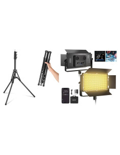 Luz de Video LED Bi Color NEEWER 100W con Trípode 178cm