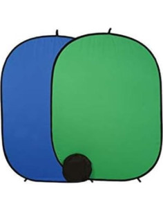 Fondo Reversible Chromakey Verde/Azul 5x7 Fancierstudio RE2010BG 2