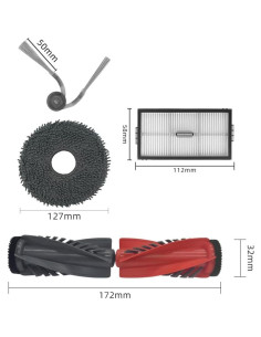 Kit de Repuesto para Aspiradora Robot Roborock Saros 10R 2