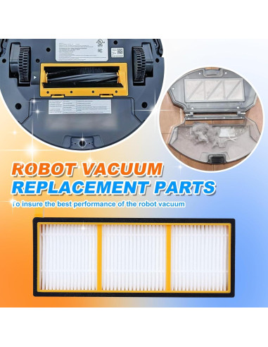 Filtros de Reemplazo MyKEEPOW para Aspiradora Robot Shark ION RV750