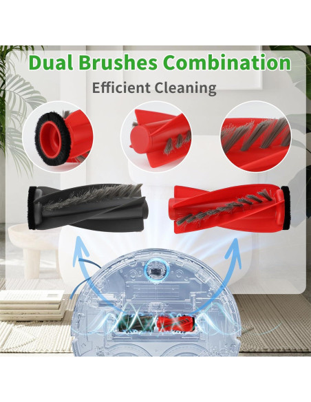 Kit 18 Piezas Accesorios Roborock Qrevo S5V/S5A - Feilifan Kit 18 Piezas Accesorios Roborock Qrevo S5V/S5A - Feilifan