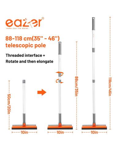 Limpiaparabrisas 2 en 1 eazer EA1626-PS3 con Poste Extensible