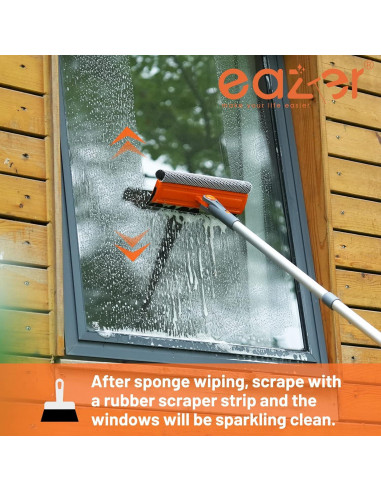 Limpiaparabrisas 2 en 1 eazer EA1626-PS3 con Poste Extensible