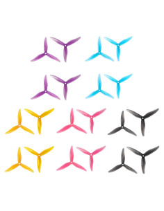 Hélices GEMFAN 5129 de 3 Palas para Drone FPV - 20 Pcs