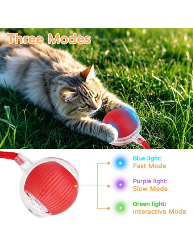 Juguete Interactivo para Gatos Goosheep 2 Pack Bola Automática