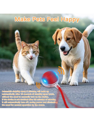 Juguete Interactivo para Gatos Goosheep 2 Pack Bola Automática