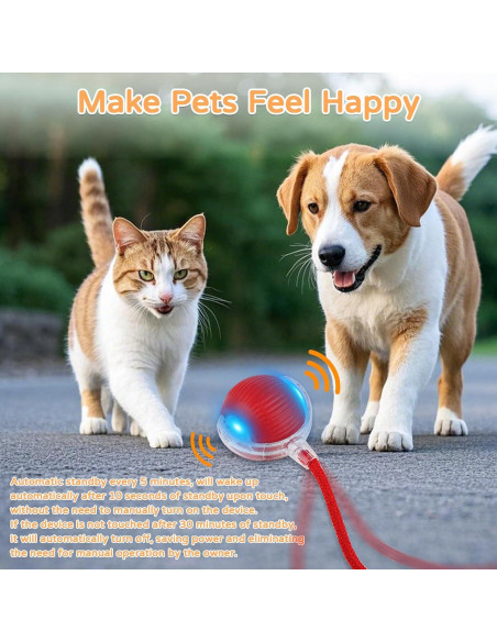 Juguete Interactivo para Gatos Goosheep 2 Pack Bola Automática Juguete Interactivo para Gatos Goosheep 2 Pack Bola Automática