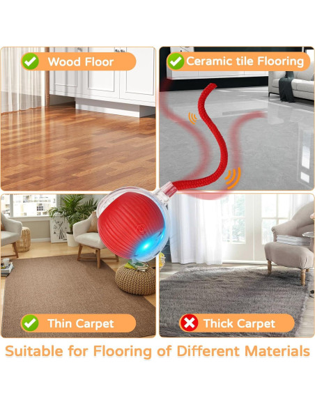 Juguete Interactivo para Gatos Goosheep 2 Pack Bola Automática Juguete Interactivo para Gatos Goosheep 2 Pack Bola Automática