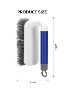 SetSail Cepillo de Fregar Duro con Mango Antideslizante - 2 Pzs 2