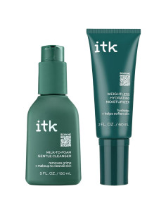 Conjunto de Limpiador y Hidratante ITK Skincare 2 en 1 - 303g