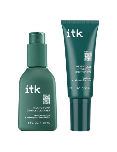 Conjunto de Limpiador y Hidratante ITK Skincare 2 en 1 - 303g