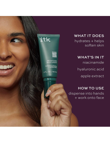 Conjunto de Limpiador y Hidratante ITK Skincare 2 en 1 - 303g