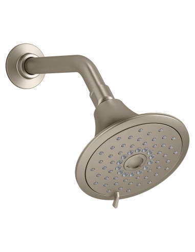 Cabezal de Ducha KOHLER Forte 3 Modos 1.75 GPM Bronce Cepillado