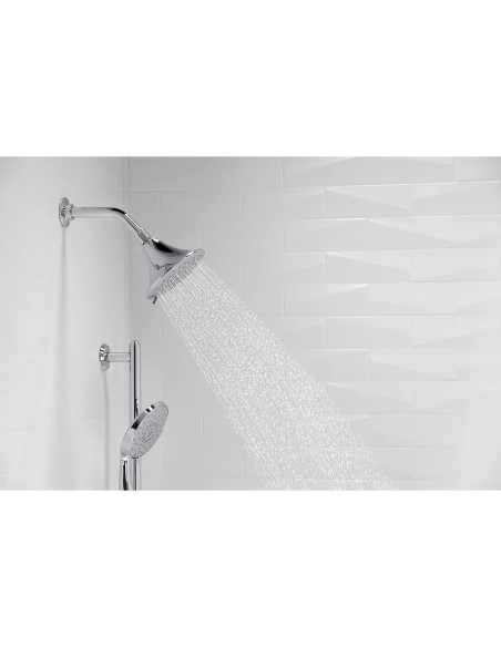 Cabezal de Ducha KOHLER Forte 3 Modos 1.75 GPM Bronce Cepillado