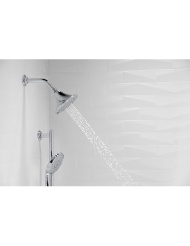 Cabezal de Ducha KOHLER Forte 3 Modos 1.75 GPM Bronce Cepillado