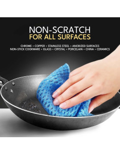 Estropajo Multiusos The Crown Choice - Sin Rayones 19cm 2