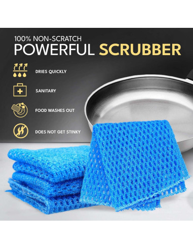 Estropajo Multiusos The Crown Choice - Sin Rayones 19cm