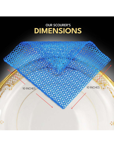 Estropajo Multiusos The Crown Choice - Sin Rayones 19cm