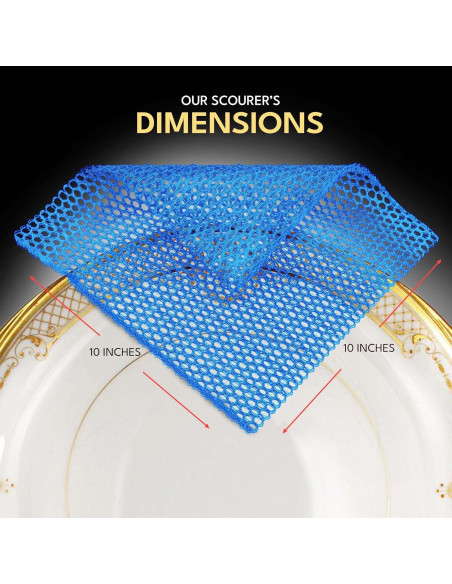 Estropajo Multiusos The Crown Choice - Sin Rayones 19cm