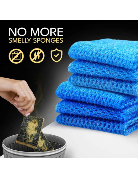 Estropajo Multiusos The Crown Choice - Sin Rayones 19cm