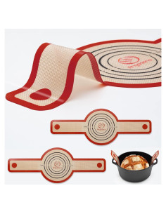 Sling de Pan de Silicona Angadona - 2 Piezas Marrón, 59x21 cm