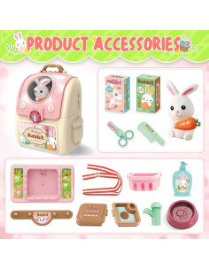 Juguete de Cuidado de Mascotas Conejo de Pascua Shemira 0.8kg 2