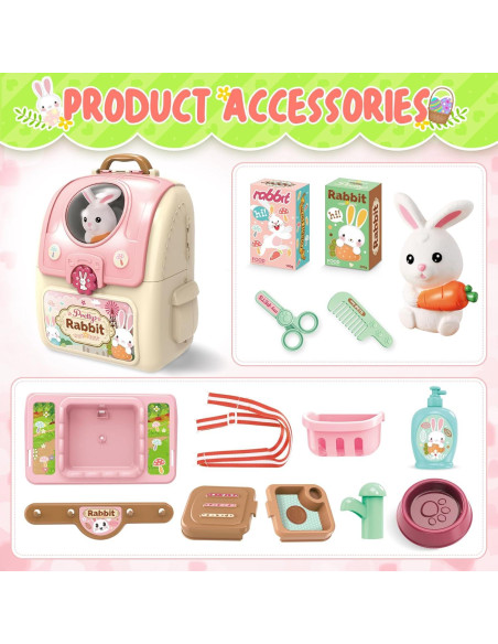 Juguete de Cuidado de Mascotas Conejo de Pascua Shemira 0.8kg Juguete de Cuidado de Mascotas Conejo de Pascua Shemira 0.8kg