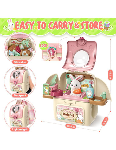 Juguete de Cuidado de Mascotas Conejo de Pascua Shemira 0.8kg