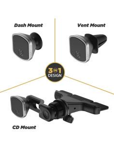 Soporte Magnético para Teléfono Scosche MagicMount Pro 3-en-1 2