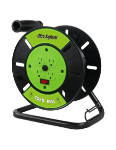 Carrete de Almacenamiento de Cables Ultra Explorer Verde 1.78kg