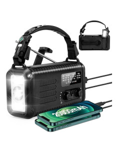 Radio de Emergencia LOOFHIEN Condor 20000mAh Solar AM/FM
