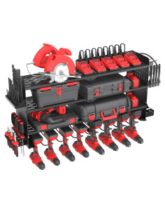 Organizador de Herramientas Eléctricas ZEAKOC 4 Capas con Carga