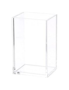 Soporte de Lápiz y Bolígrafo Acrílico HSYMQ 6.6x6.6x10.2cm