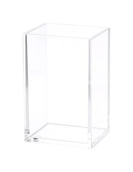 Soporte de Lápiz y Bolígrafo Acrílico HSYMQ 6.6x6.6x10.2cm Soporte de Lápiz y Bolígrafo Acrílico HSYMQ 6.6x6.6x10.2cm