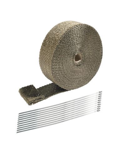 Envoltura Térmica de Escape SCUARI 2" x 15.24m Gris Verde