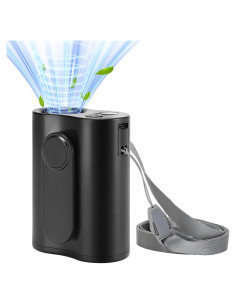 Ventilador Personal Portátil Beeplove Negro 5 Velocidades USB-C