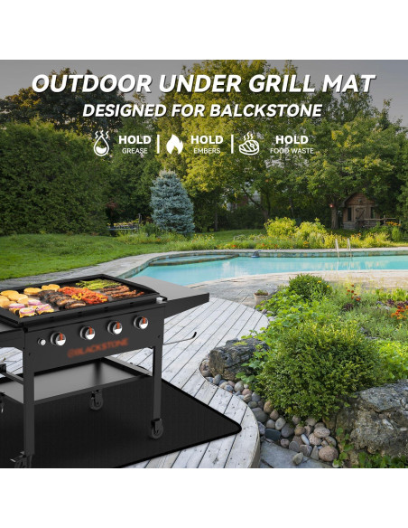 Manta Protectora para Grill Rumlick HDC-823 121.92x91.44 cm