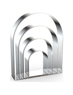 Juego de Cortadores de Galletas Arco QAAQS - 4 Tamaños