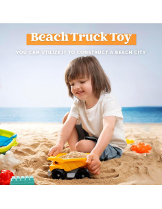 Juego de Juguetes de Playa Sloosh 24 Piezas con Camión 2