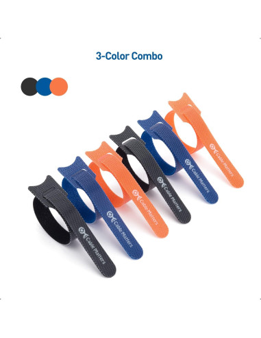 Sujetadores de Cables Reutilizables Cable Matters 100-Pack 20.32 cm