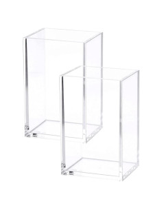 Soporte de Lápiz y Bolígrafo Acrílico HSYMQ - 2 Piezas