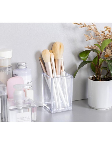 Soporte de Lápiz y Bolígrafo Acrílico HSYMQ - 2 Piezas