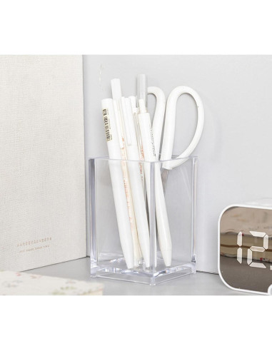 Soporte de Lápiz y Bolígrafo Acrílico HSYMQ - 2 Piezas