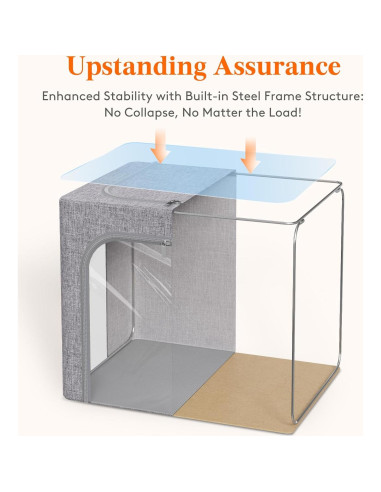 Bins de Almacenamiento de Ropa Lifewit 40L Plegables 3 Paquete