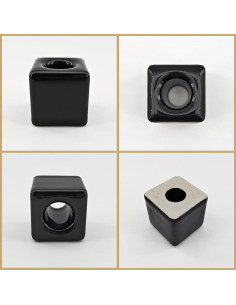 Soportes de Cepillo de Dientes Cerámica YEMCHI - Paquete de 2 2