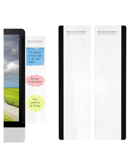 Tablero de Memoria Acrílico Edooi 27.9x7.9cm 2 Piezas