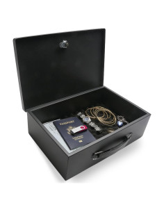 Caja Fuerte Honeywell 6104 Resistente al Fuego 0.17 Pies Negra