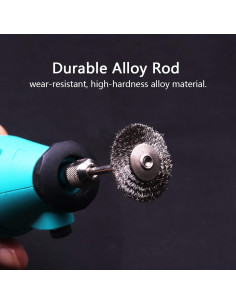 Juego de Cepillos de Alambre ATOPLEE 20 Piezas 25mm 2